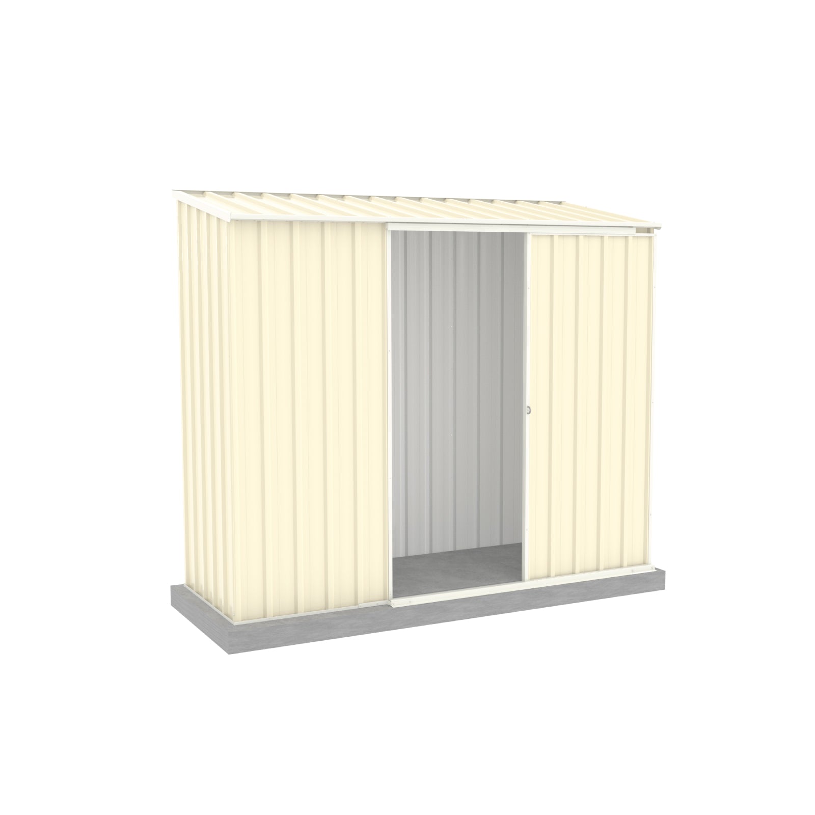 Absco Sheds 2.26 x 0.78 x 1.95m Ezislider Shed Single Door
