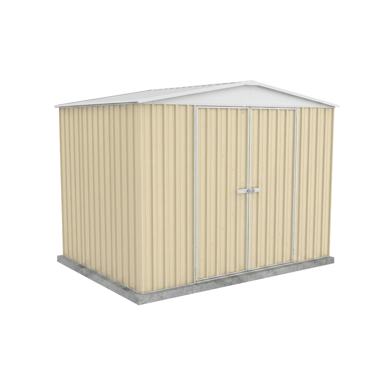 3.00mW x 2.18mD x 2.30mH Garden Shed Highlander Double Door