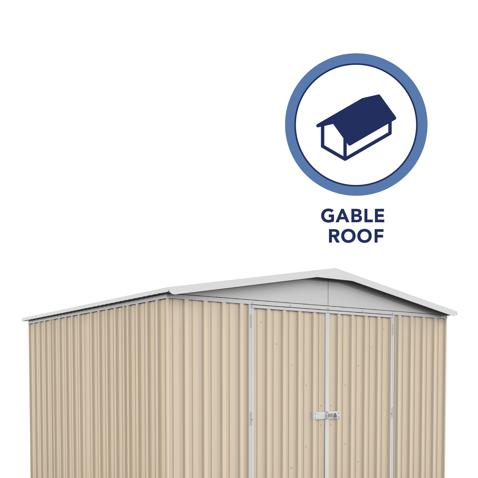3.00mW x 2.92mD x 2.06mH Garden Shed Regent Double Door