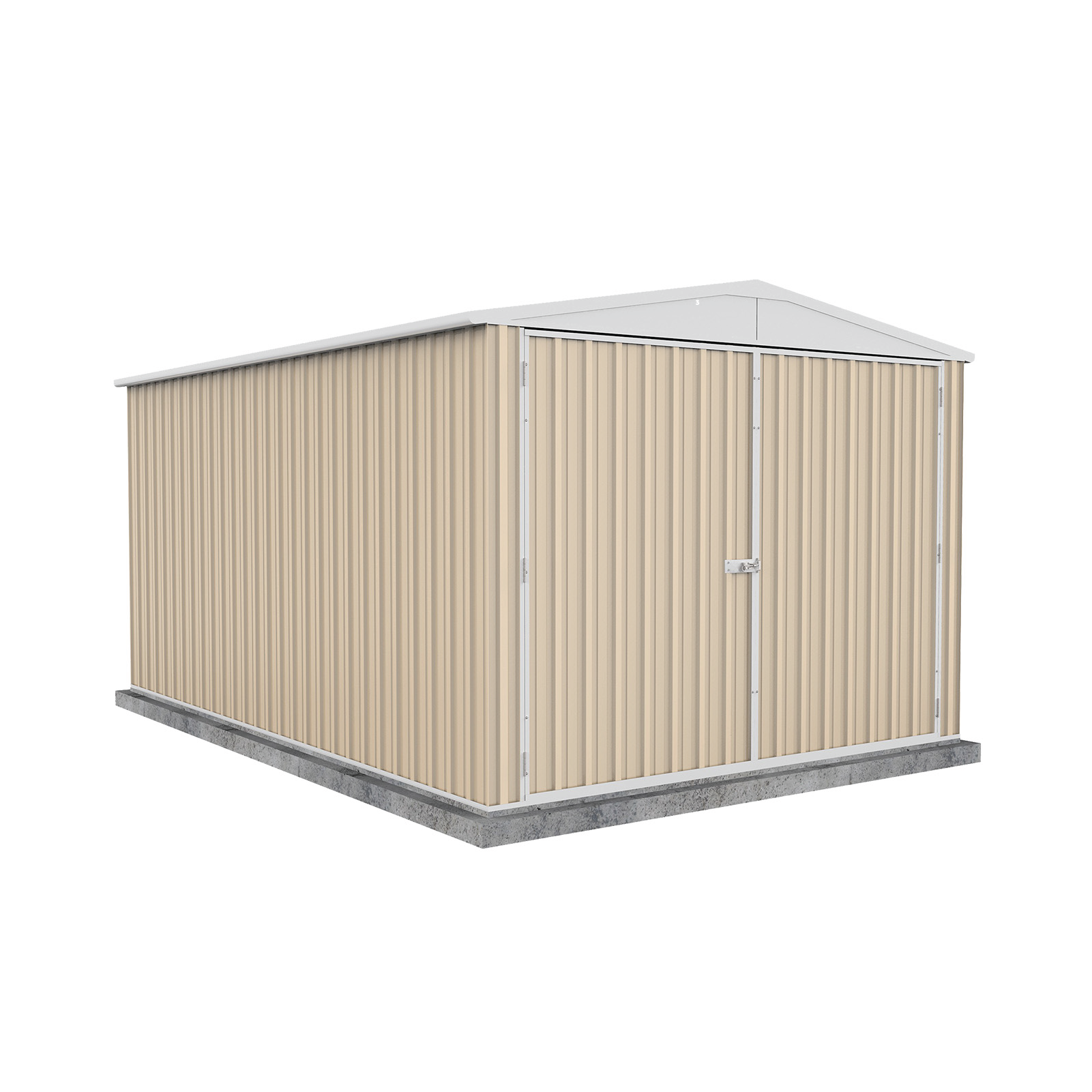 3.00mW x 4.48mD x 2.30mH Garden Shed Highlander Double Door