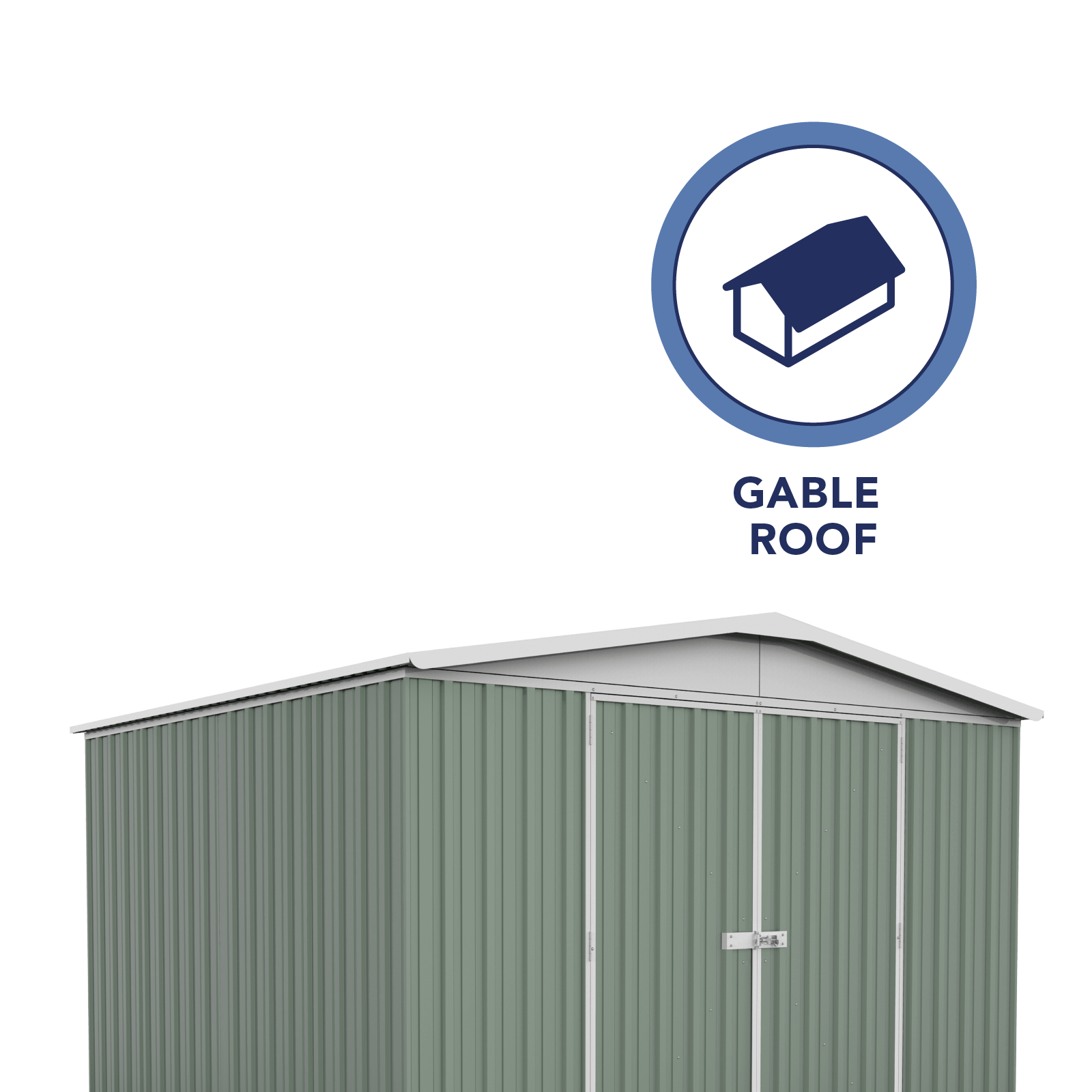 3.00mW x 2.92mD x 2.06mH Garden Shed Regent Double Door
