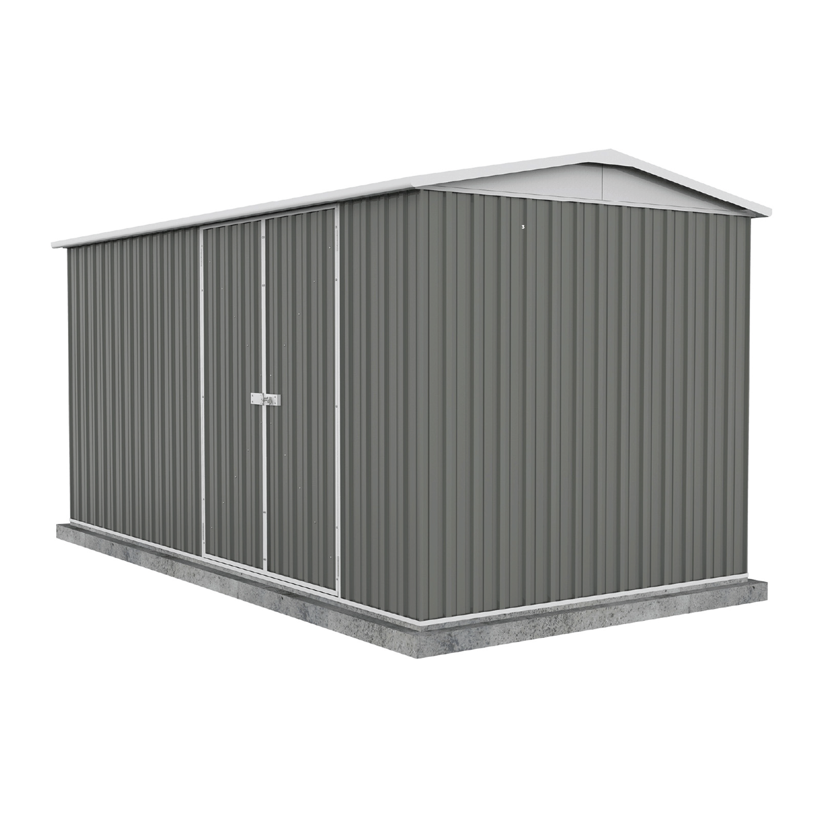 4.48mW x 2.26mD x 2.30mH Garden Shed Highlander Double Door