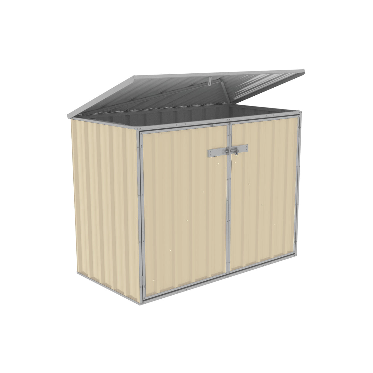 Absco Sheds 1.52m x 0.78m Bin Cover Double Door | Outdoor Storage
