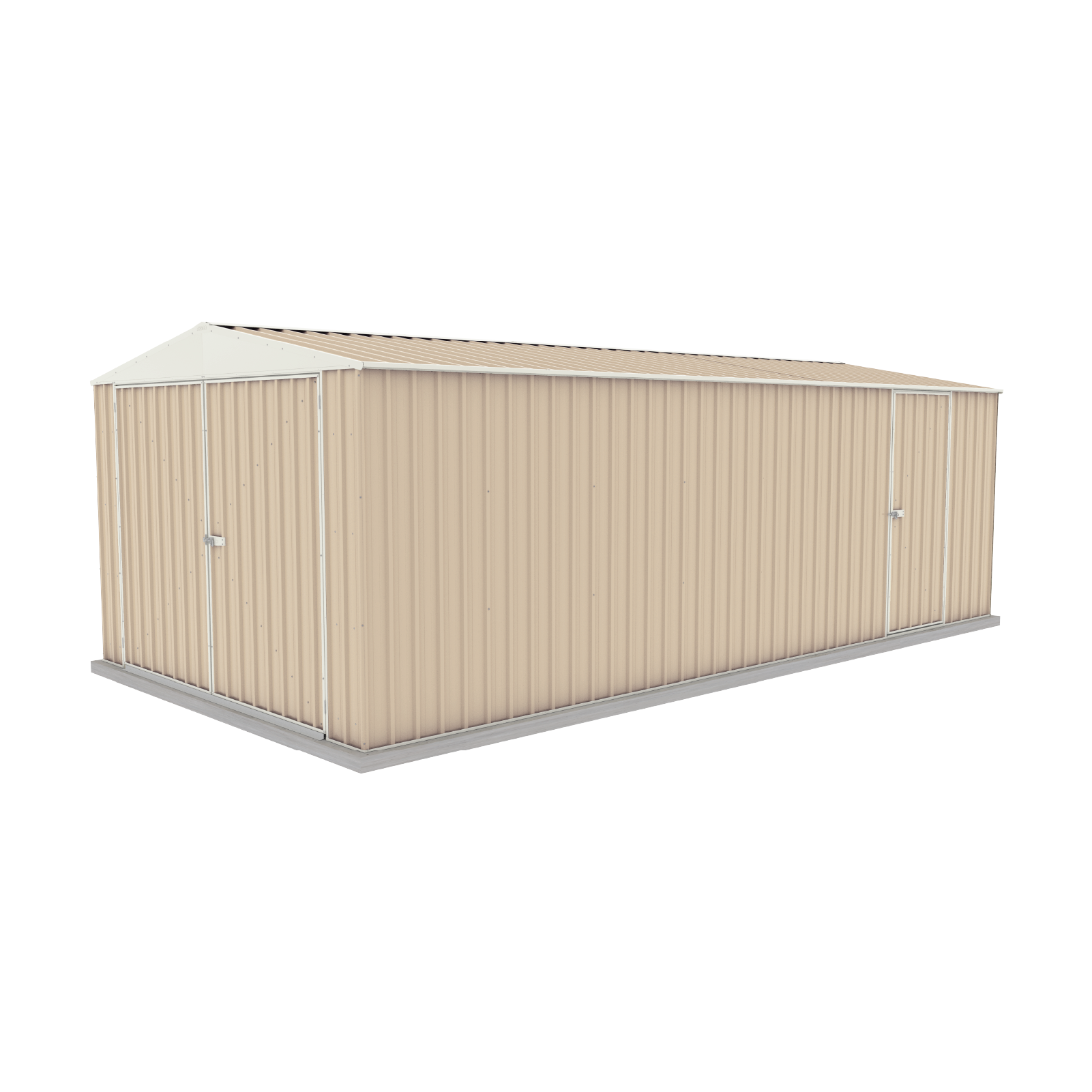 3.00mW x 5.96mD x 2.06mH Garden Shed Utility Double Door