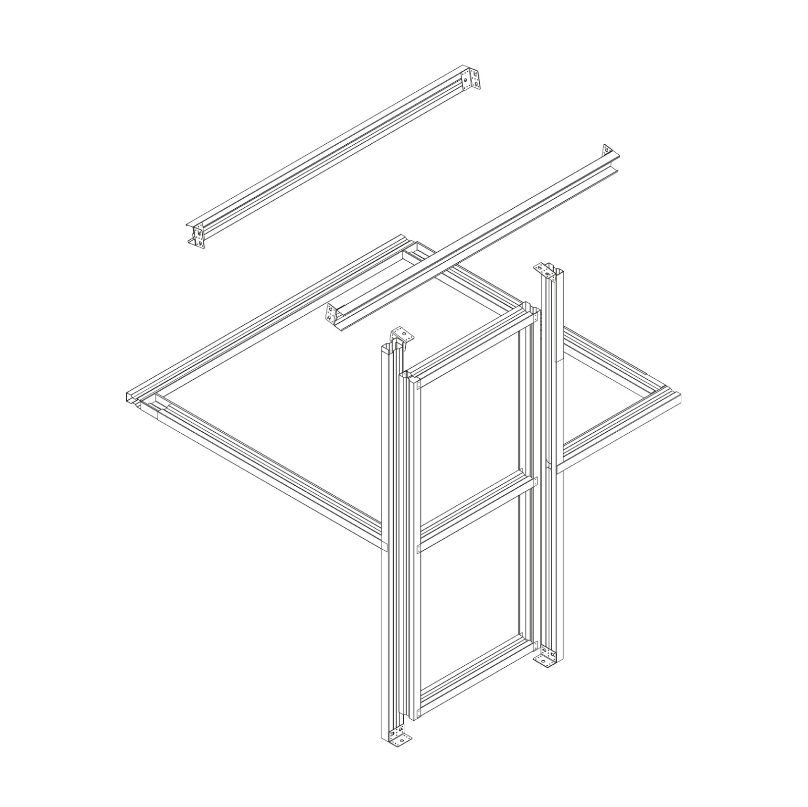 1.52mW x1.52mD Shed Cyclone Kit