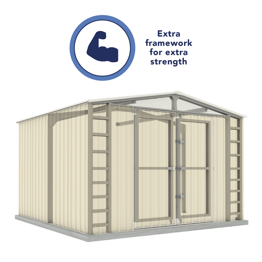 Absco Sheds Regent Shed Cyclone Kit | C1 Wind Rating