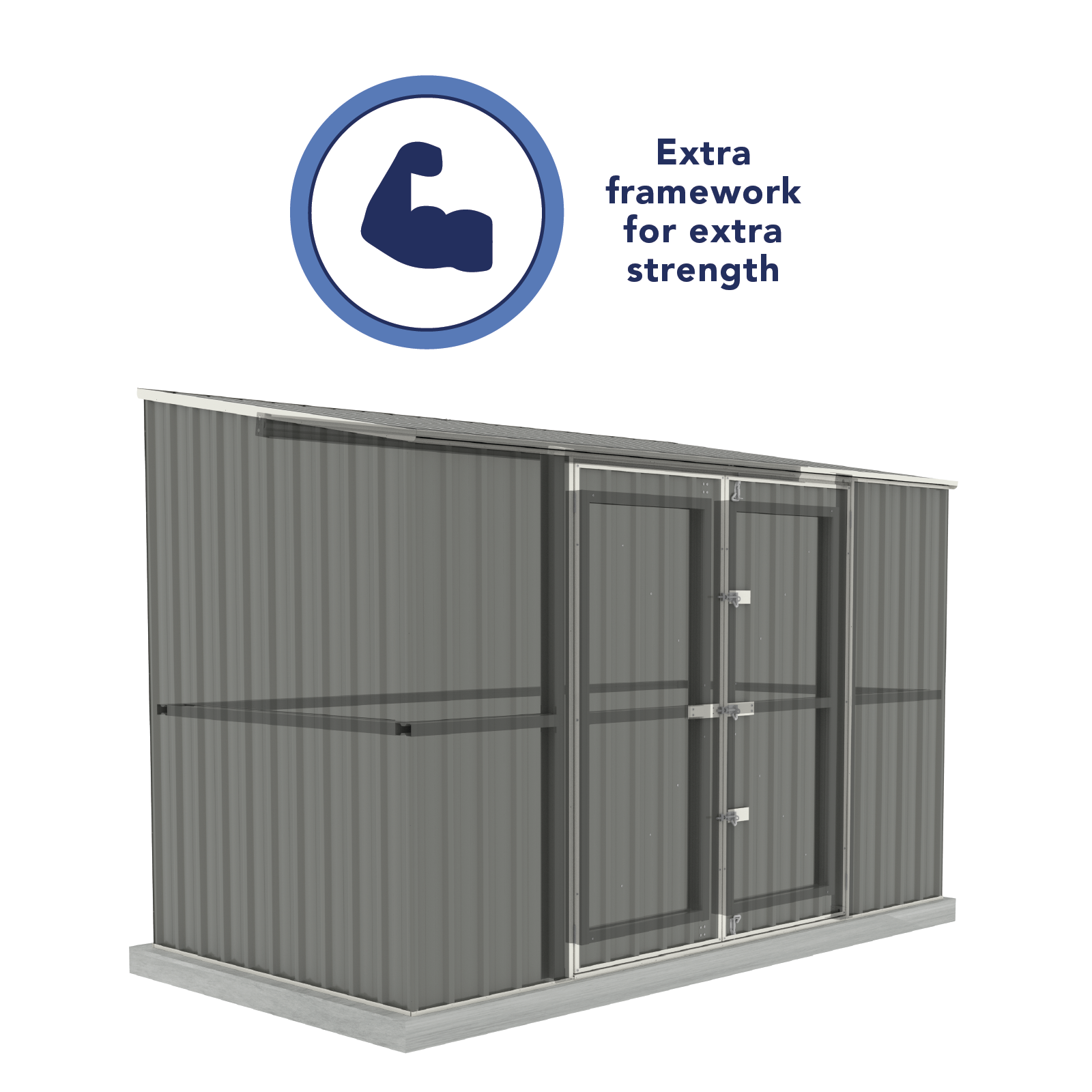 Space Saver Shed Cyclone Kit