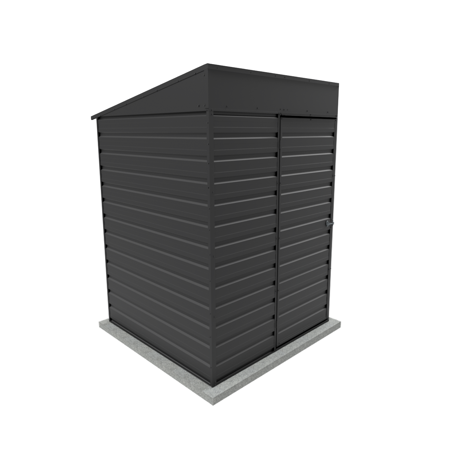 1.52mW x 1.52mD x 2.25mH Garden Shed Highline Single Door
