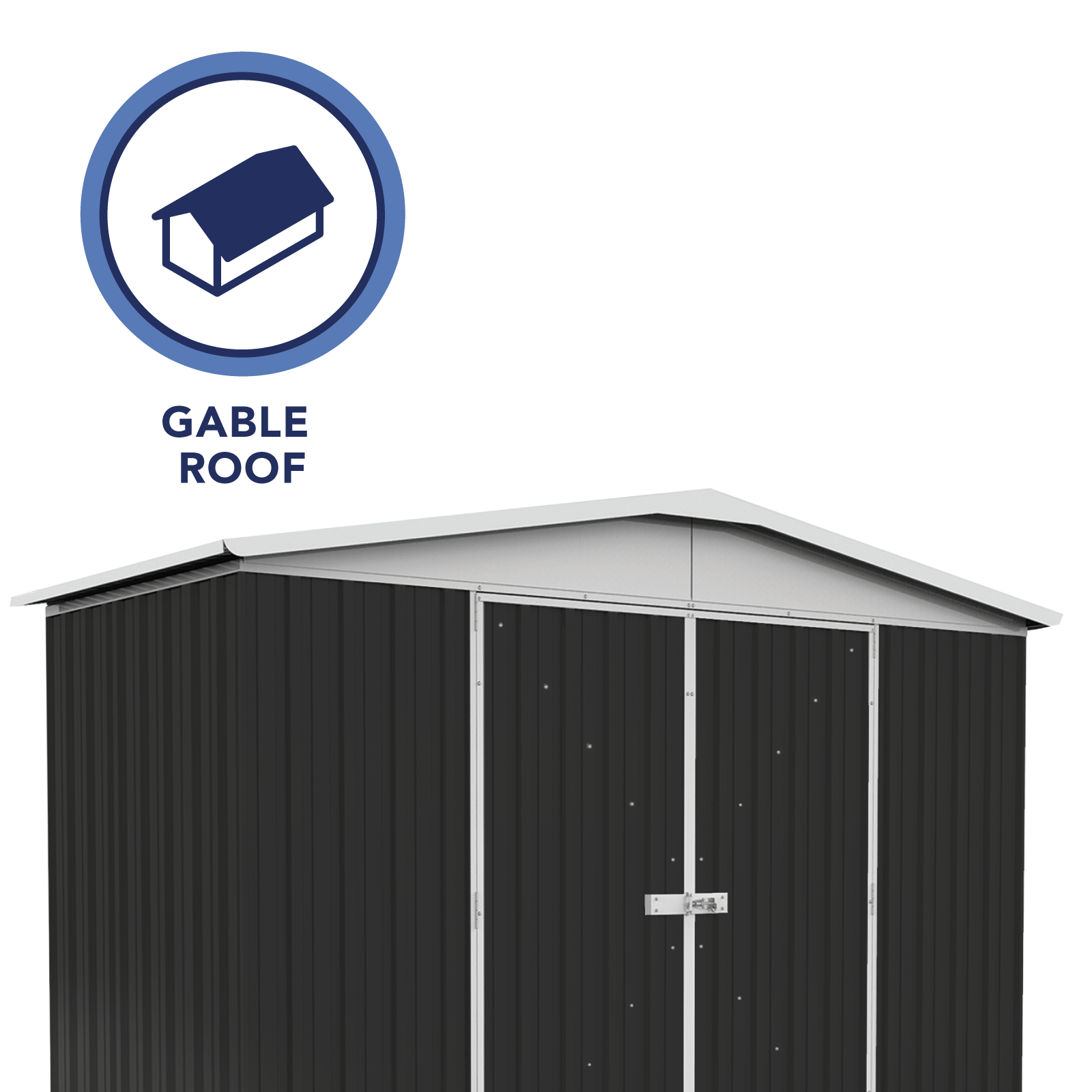3.00mW x 1.44mD x 2.06mH Garden Shed Regent Double Door