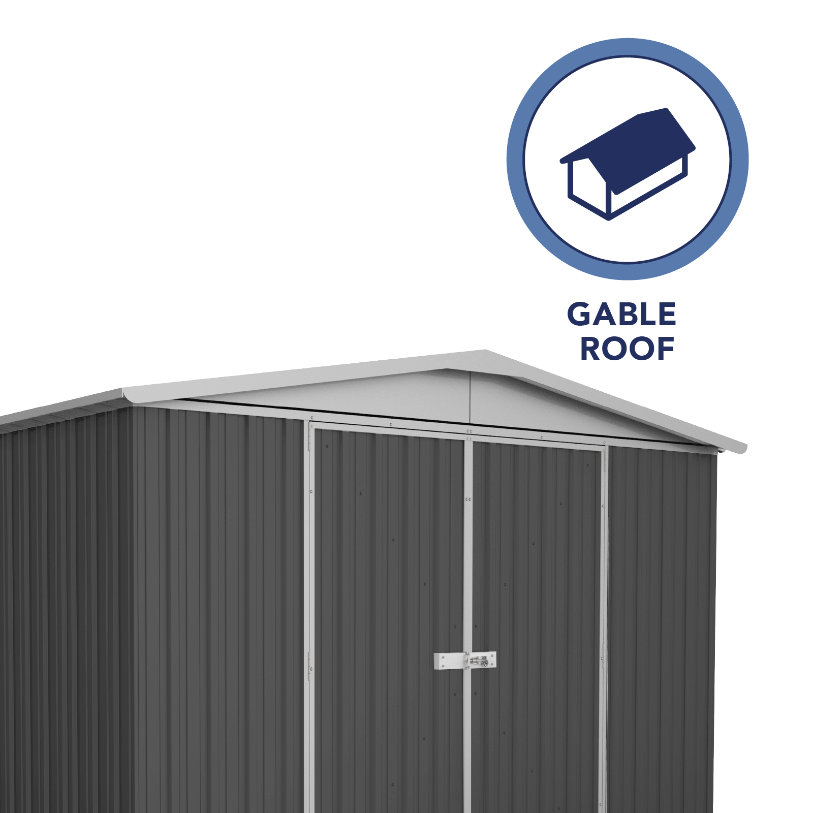 3.00mW x 2.18mD x 2.06mH Garden Shed Regent Double Door
