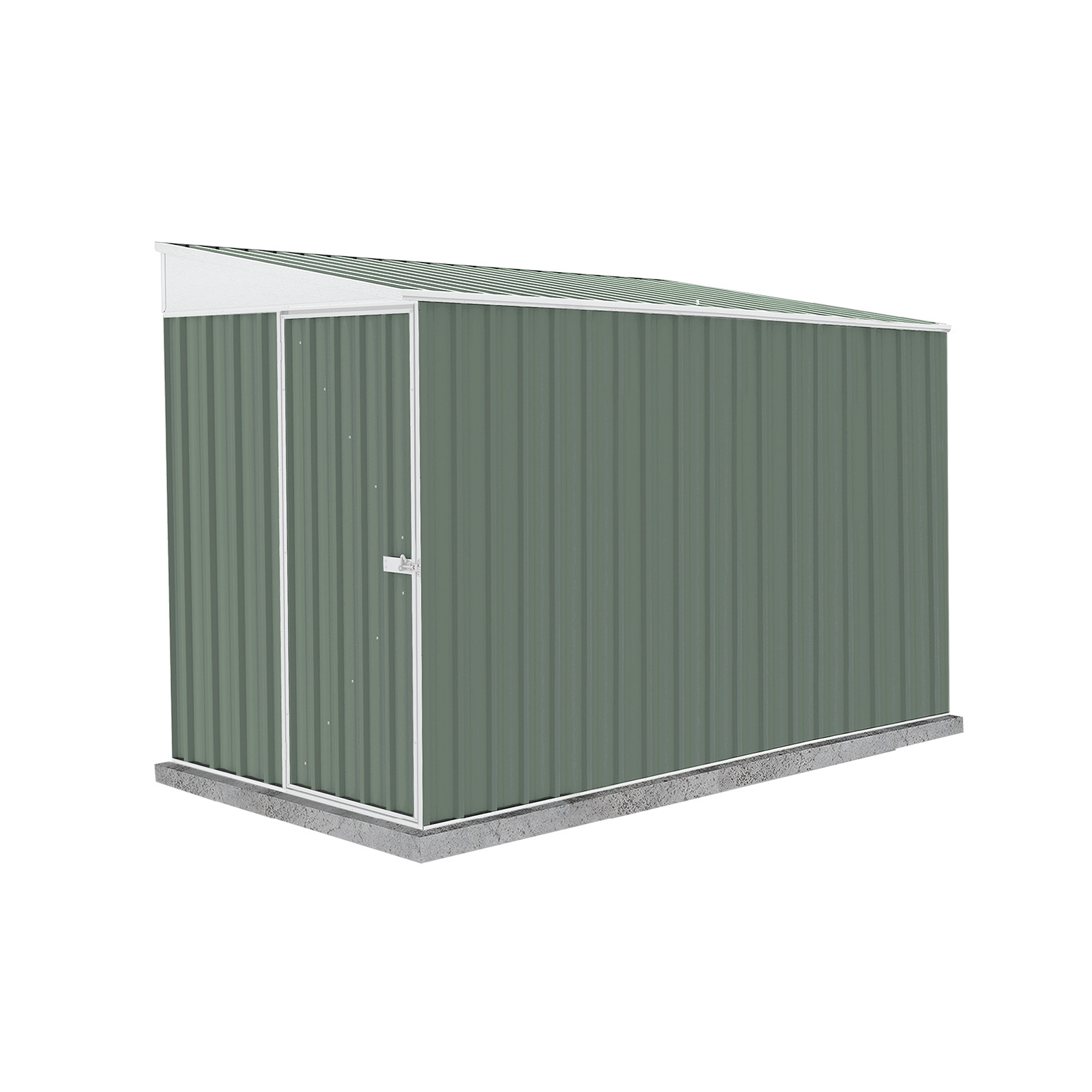1.52mW x 3.00mD x 2.06mH Garden Shed Narrow Single Door