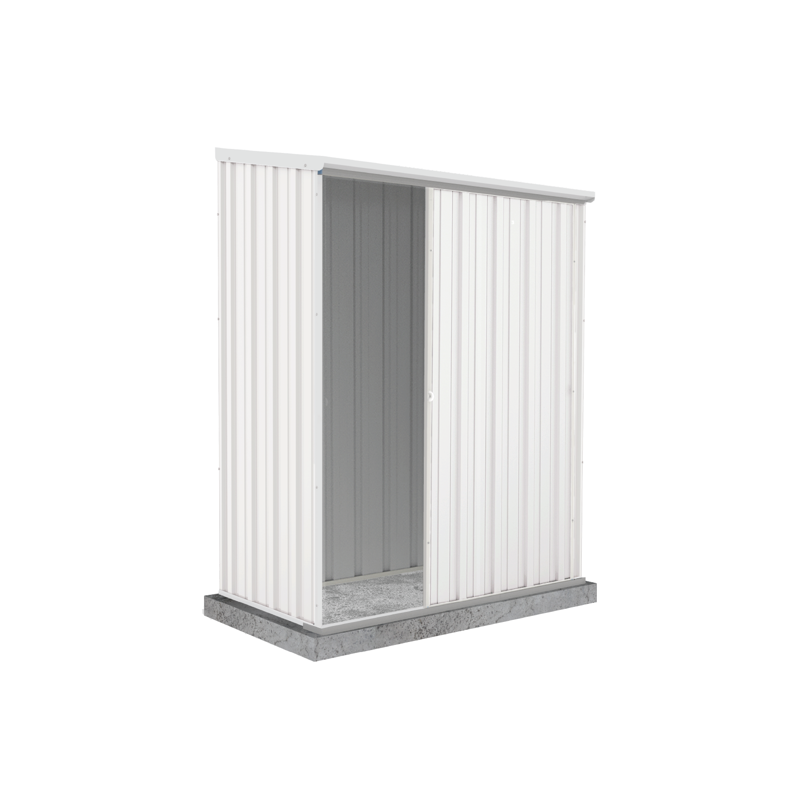 1.52mW x 0.78mD x 1.95mH Garden Shed Ezislider Single Door