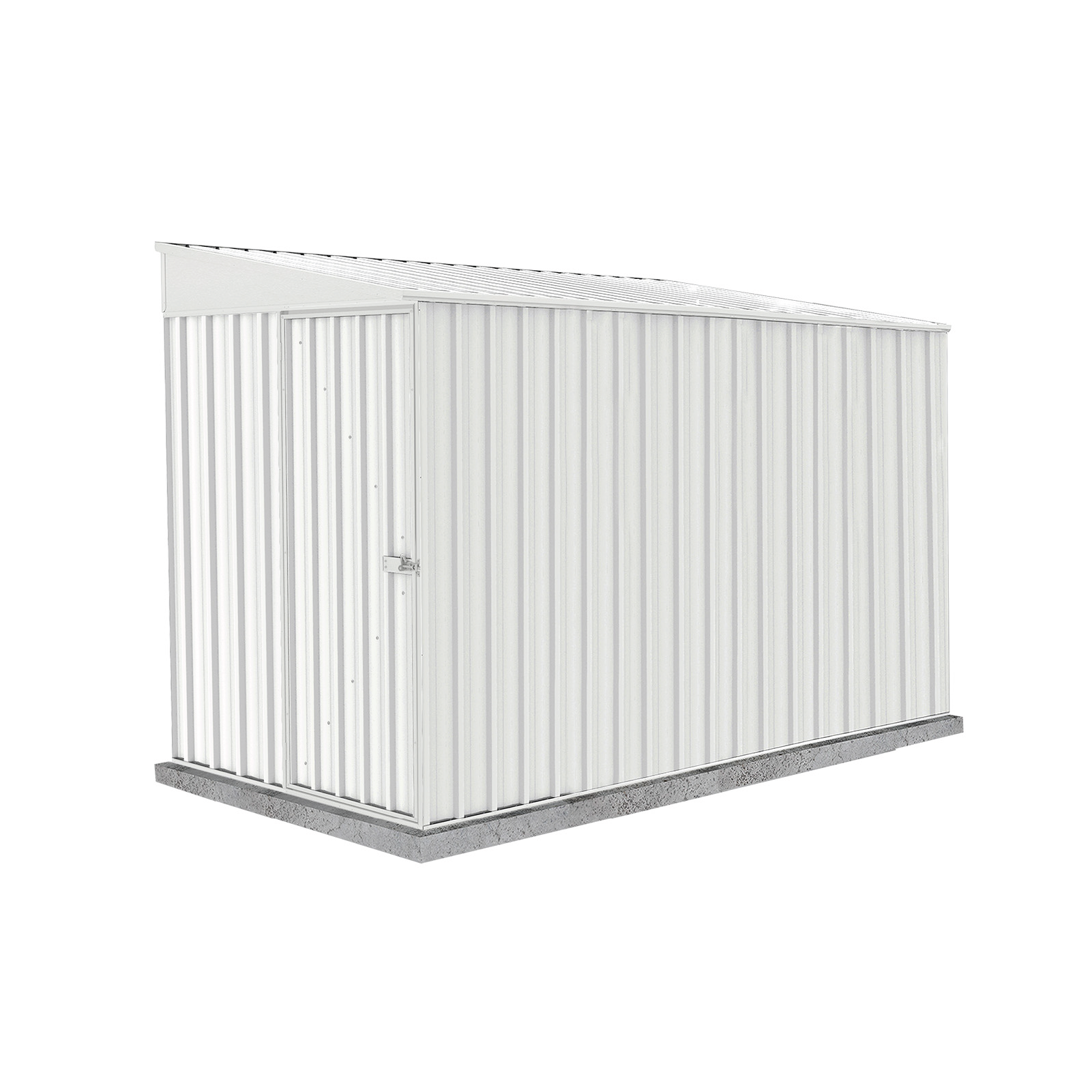 1.52mW x 3.00mD x 2.06mH Garden Shed Narrow Single Door