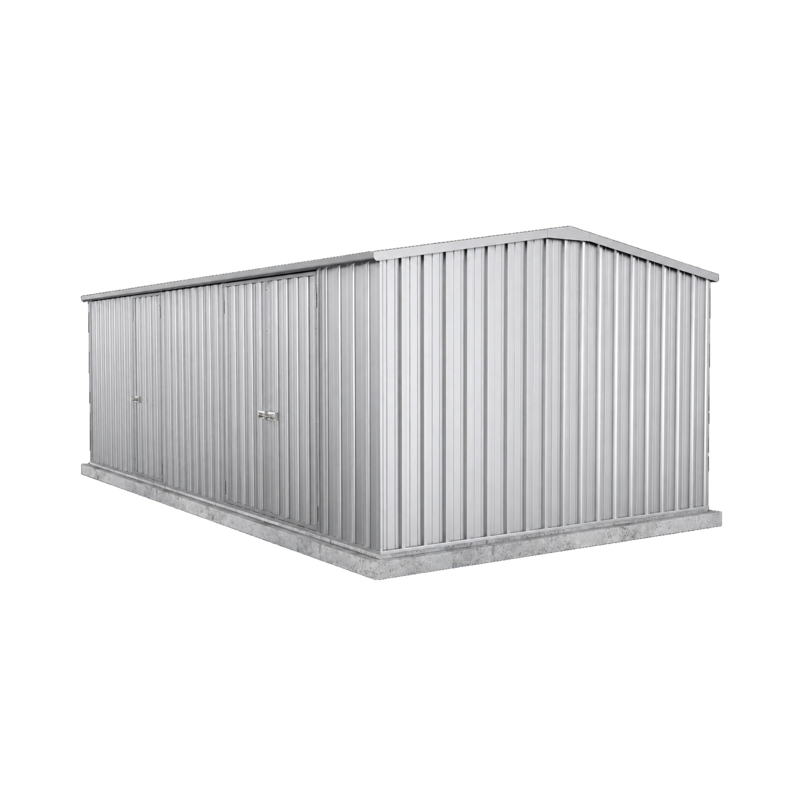 Metal storage shed with a gable roof - ZA60303WK