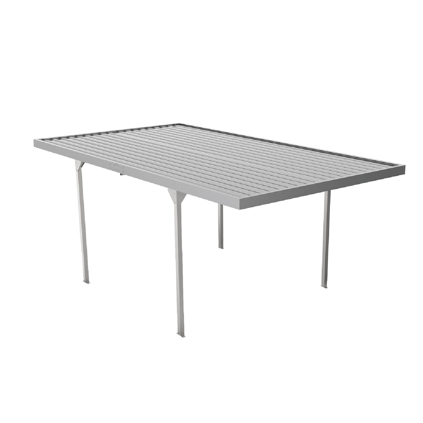 3.00mW x 5.50mD x 2.37mH Single Skillion Carport Zincalume